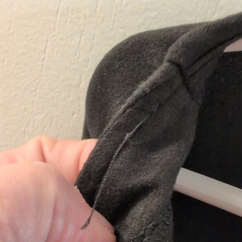 No Boundaries Black Crisscross Top - Picture 9 of 11